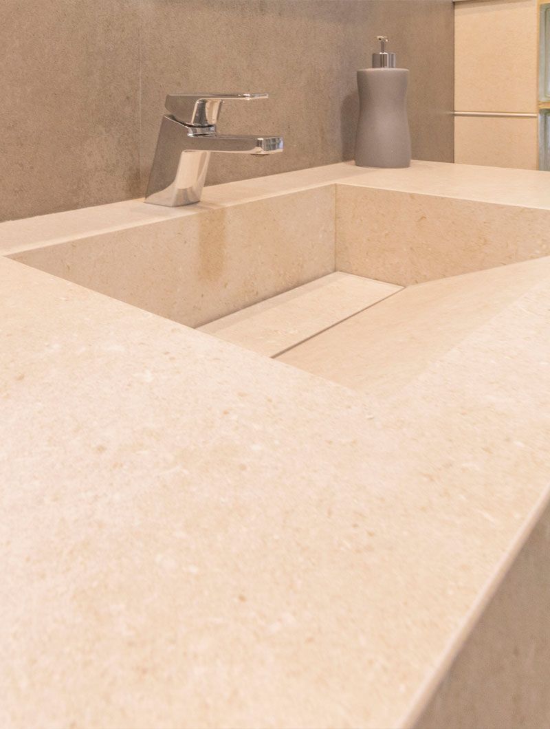 lavabo con porcelanico gramades lavabo con porcelanico gramades